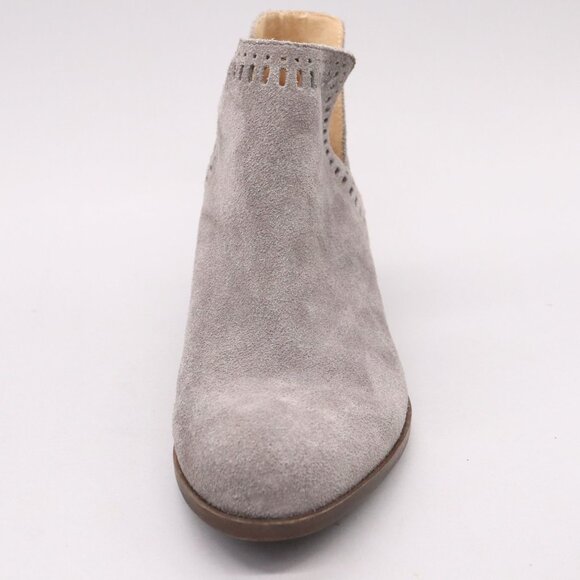 Lucky Brand Bustina Gray Slip On Ankle Boots Shoes Womens sz 9 Euro 39 Booties - Picture 3 of 16
